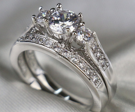 White Gold, whitegoldring, Bridal, wedding ring