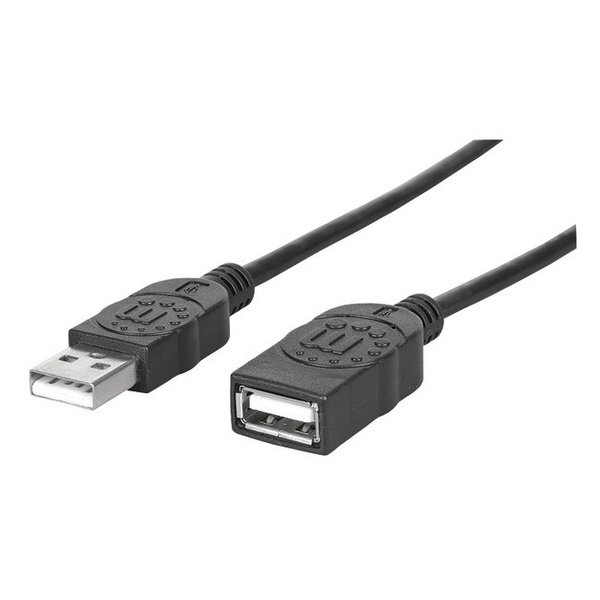 10 Ft Manhattan A-Male To A-Female Usb 2.0 Cable 10 Ft Manhattan A-Male To A-Female Usb 2.0 Cable