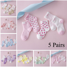 5 Pairs Baby Boy Girl Cotton Cartoon Socks NewBorn Infant Toddler Kids Soft Sock