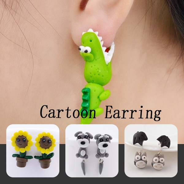 72-pack Flower Animal Cartoon Multi-style Cute Stud Earrings Sets for Girls  (With Box, Random Pattern) Only BDT 878.54 PatPat ASIA Mobile