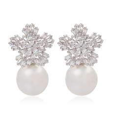 Stud Earring, Jewelry, pearls, Elegant