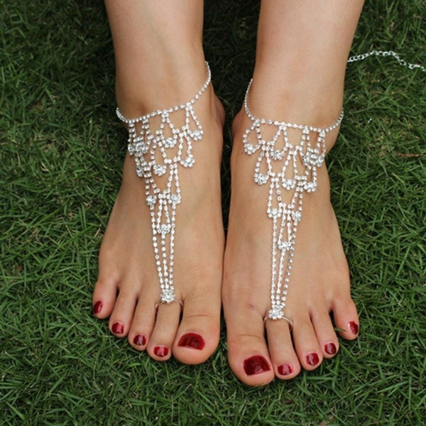 Buy Do Taara Beaded Toering Anklets Online  Aza Fashions