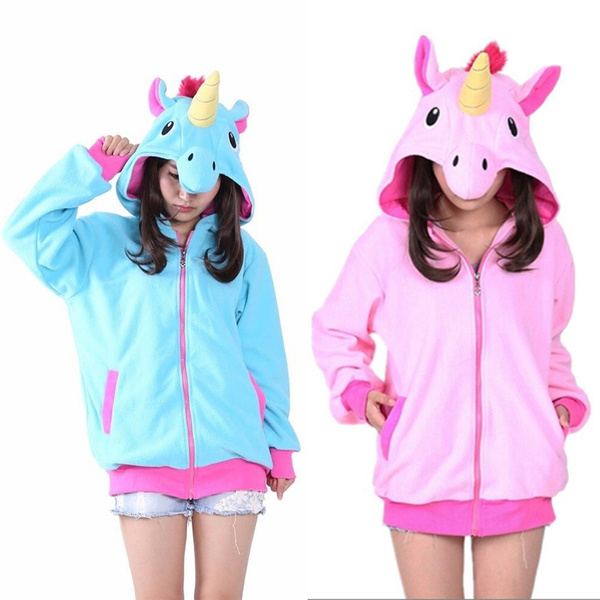 unicorn hooded jacket