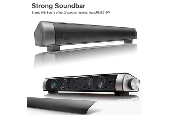 Sound Bar Wireless Subwoofer Bluetooth Speaker Stereo Super Bass For TV PC lp-08 