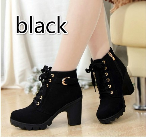 Ladies heeled shop motorcycle boots