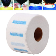 Hair Cutting Salon Neck Ruffle Roll Paper Disposable Hairdressing Collar Necks Covering