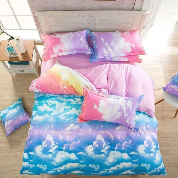 rainbow twin bedding