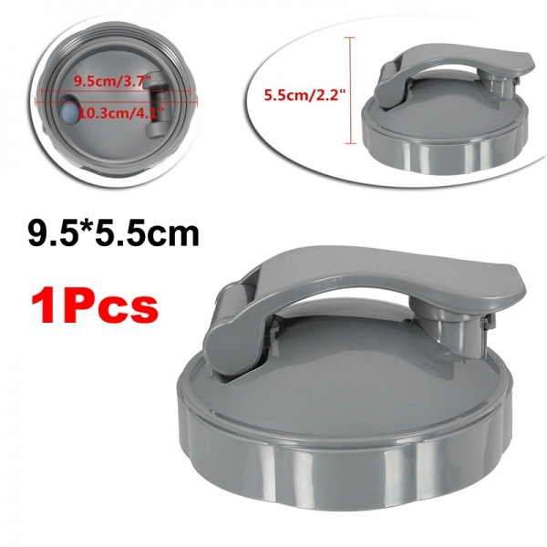 Blender Flip Top Lid + Rubber Gasket for NutriBullet Extractor