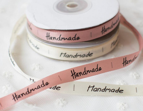 1Roll 1cm 22M Ribbon Sewing Labels - Handmade Baking Gift Package FXWER5ZS
