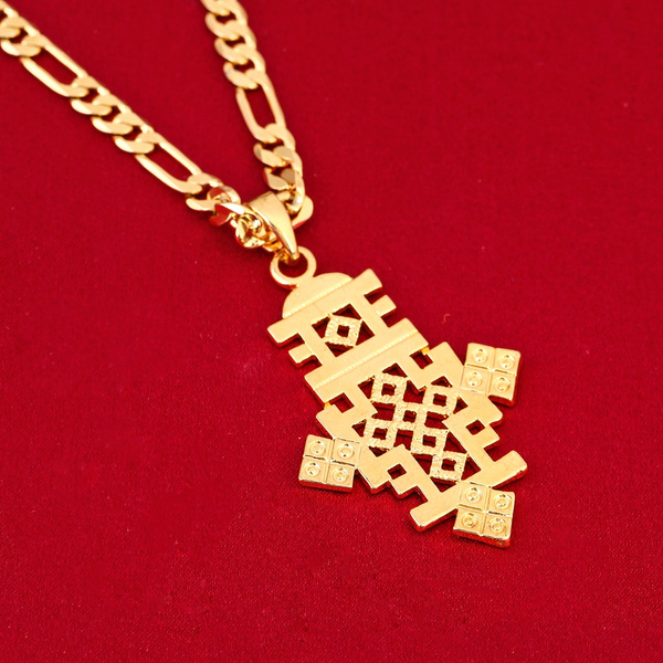 Ethiopian Coptic Cross Necklace - African Cross Jewelry