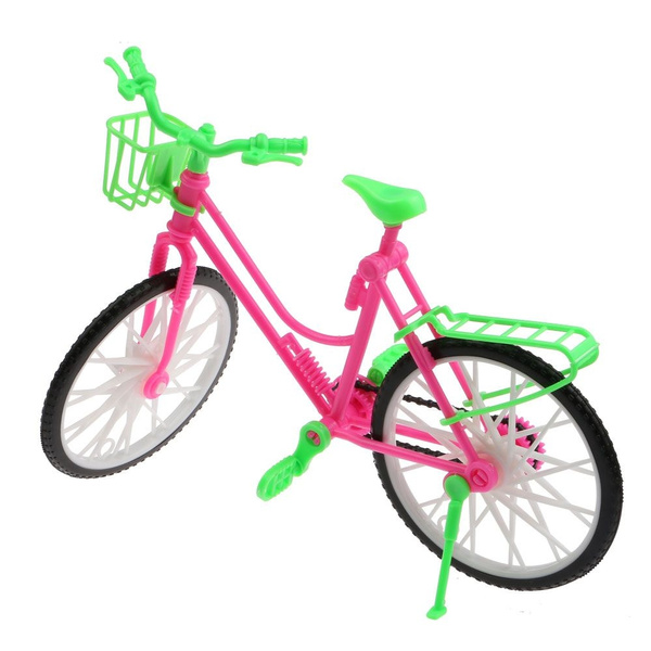 pink and green bike