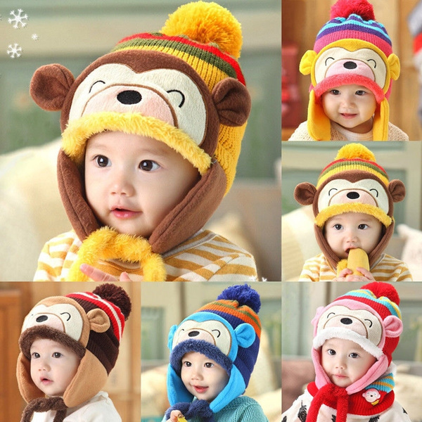 monkey cap for infants