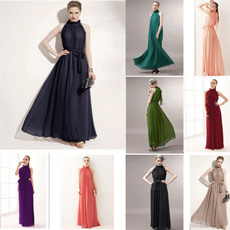 gowns, promgown, ruffle, Chiffon Dresses
