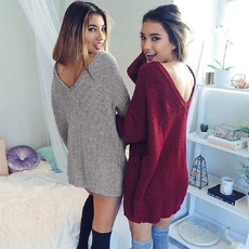 Women Sweater, Sleeve, loose top, oversizedsweater