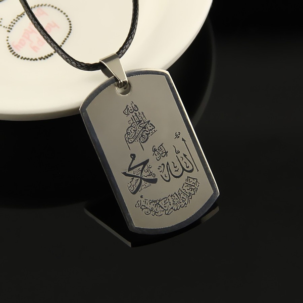 religious necklaces Mens Military Army 