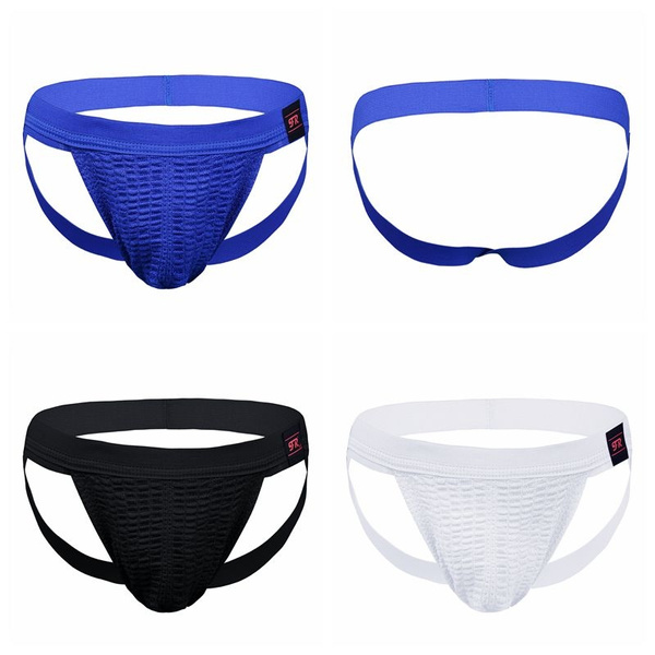 Sexy Men Athletic Supporter Jockstrap Sport Briefs Underwear Underpants ...