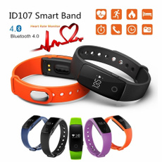 hot sale ID107 Bluetooth Sport Fitness Activity Tracker Heart Rate Monitor Wristband
