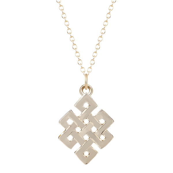 Fashion Alloy Jewelry Endless Knot 