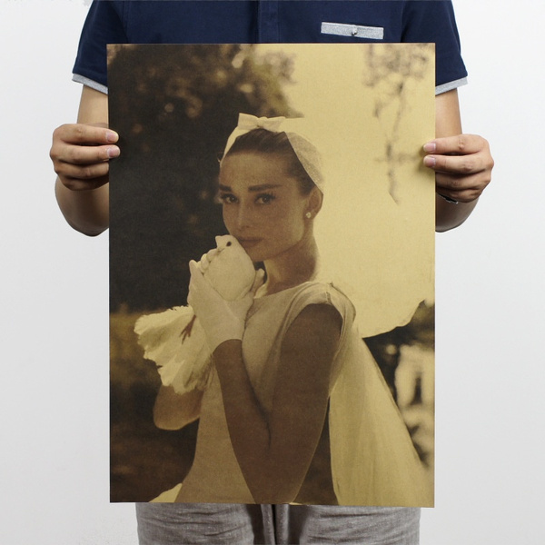 New Vintage Audrey Hepburn Tea Length Wedding Dress Bridal Gown Custom