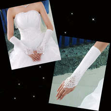 fingerlessweddingglove, Bridal, laceweddinggloves2016ivoryapplique, fashionbrideglove
