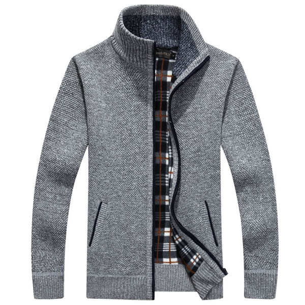 cardigan masculino grosso