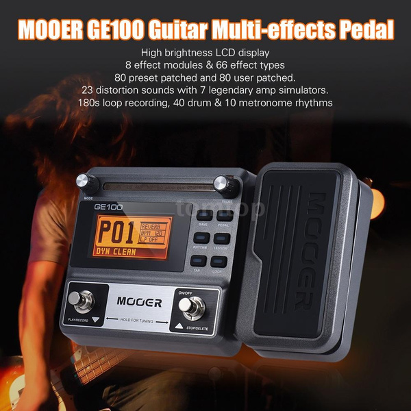 mooer ge100 multi effects processor