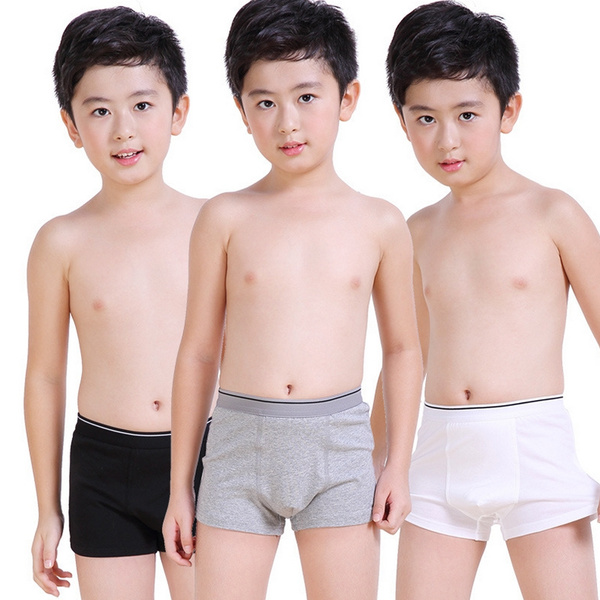 pack of 3 Kid Boys Briefs Cotton Boxer Shorts Underwear Boys Underpants ...
