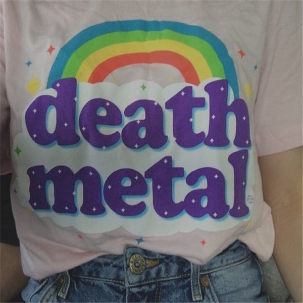 death metal rainbow shirt