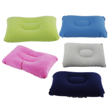 Double Sleeping Air Soft Travels Multi-color Travel Rest Colorful Pillow Inflatable Cushion Sided