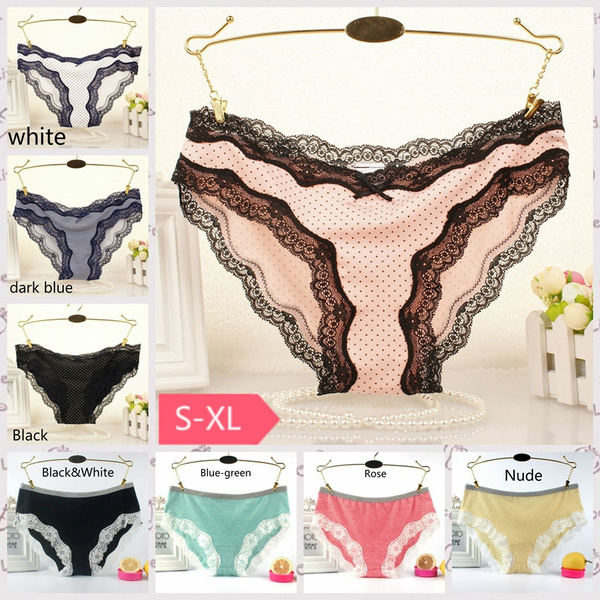 S-XL Women Fashion Cotton Lace Silk Seamless Underwear Female Breathable  Sexy Lace Panties Women pants