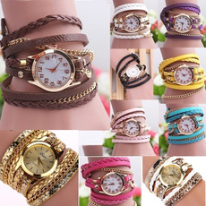 bracelet watches, Jewelry, fashion watches, leather