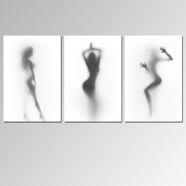 No Frame Canvas Wall Art Black And White Sexy Women Print Paintings Modern Artwork Canvas Wall Posters Living Room Decor Bedroom Decor Home Decoration Wish