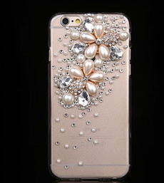 Sparkly, Bling, Floral, Phone