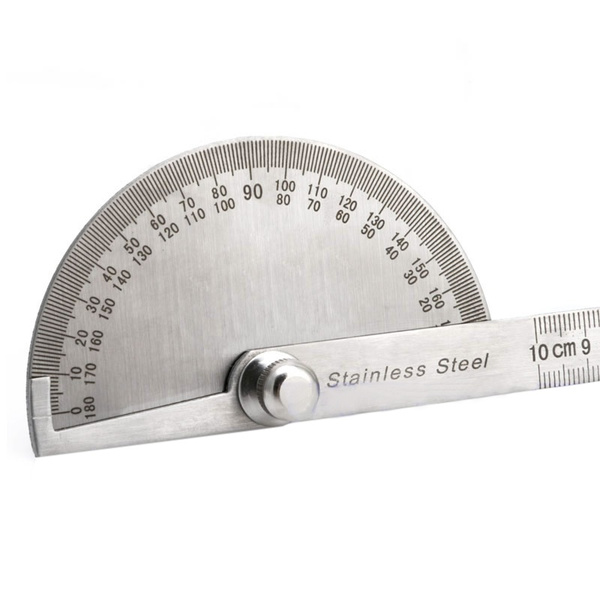 protractor angle ruler stainless steel 90