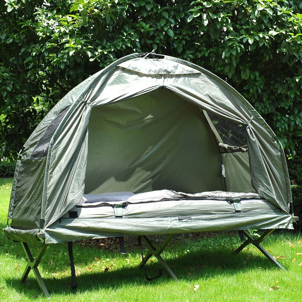 Single sleeper 2024 cot tent