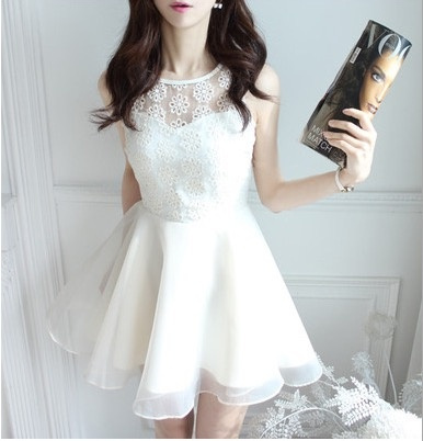 cute white dresses for girls