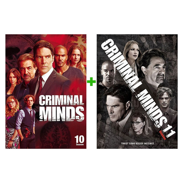 Criminal Minds: Season 10 + 11 DVD - 12 Disc | Wish