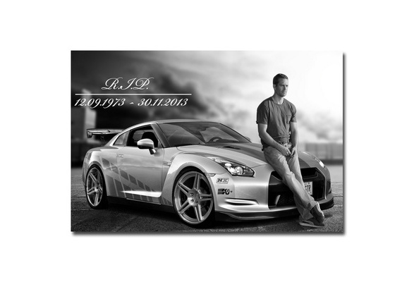 20x30 2 Fast 2 Furious Paul Walker poster wall decor photo print 16x24 24x36