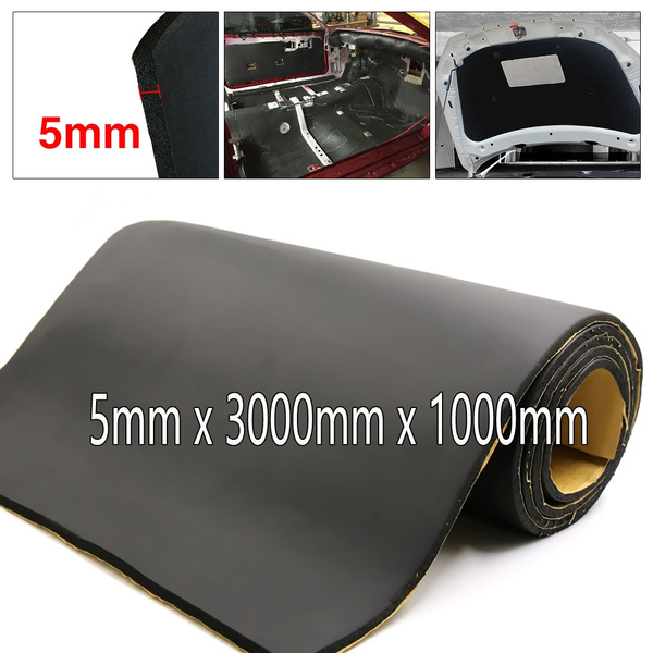 unique bargains car heat insulation sound deadener mat