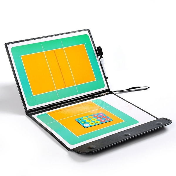 Volleyball Tactics Board Folding Tactical Board Volleyball Book Set Wish