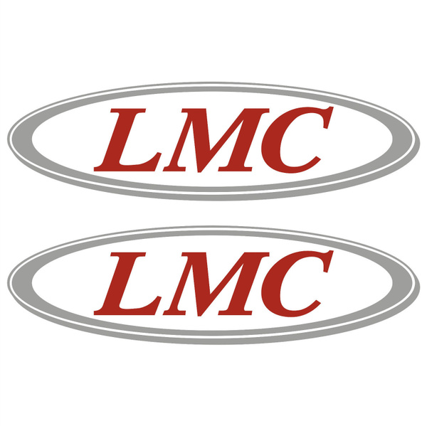Decal !><! LMC Logo Wohnwagen Aufkleber 2 Stück Sticker 