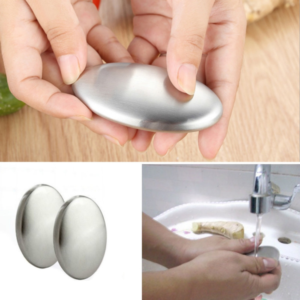 Soap Odor Remover Stainless Steel Soap Kitchen Bar Chef Soap