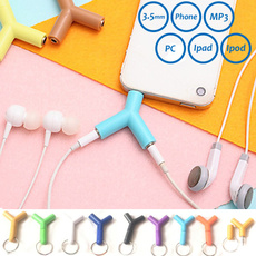 3.5mm Y Shape Earphones Sharing Type Plug For Couple/Family/Friends