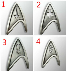 Star Trek Starfleet Command Division Handmade Badge Brooch Pin