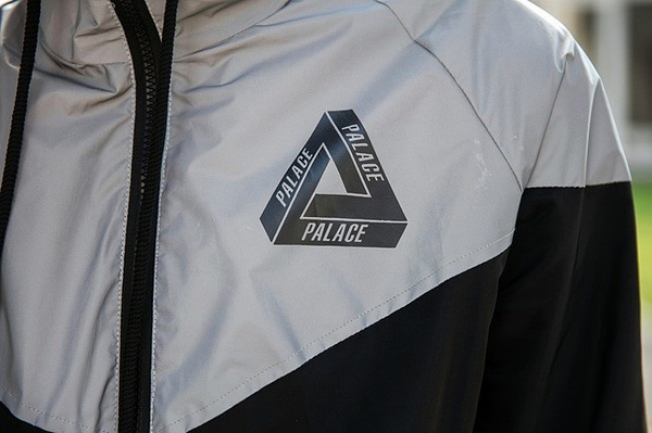 Palace Skateboard Reflective Windbreaker Jacket Men Street Male 3M Reflective hooded palace jacket Windrunner