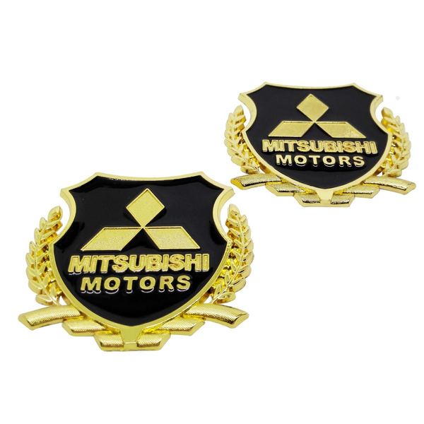 alloy 3d metal side sticker emblem badge motors logo for mitsubishi wish alloy 3d metal side sticker emblem badge motors logo for mitsubishi wish