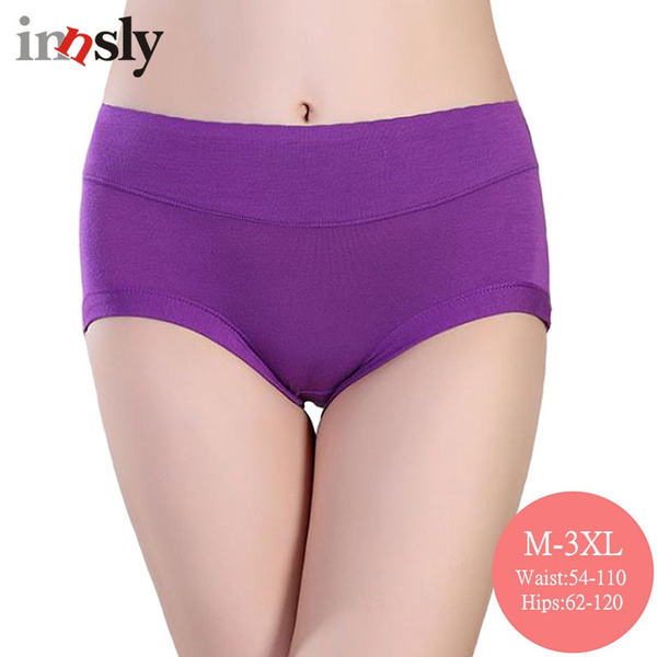 Women's Big Size M-3XL Panties Breathable Panty for Girls