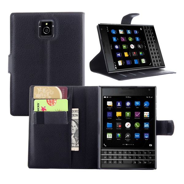 2016 New Luxury Cover Case For BlackBerry Q30 Passport Wallet Stand