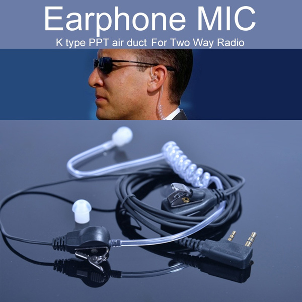 walkie talkie with headset and mic