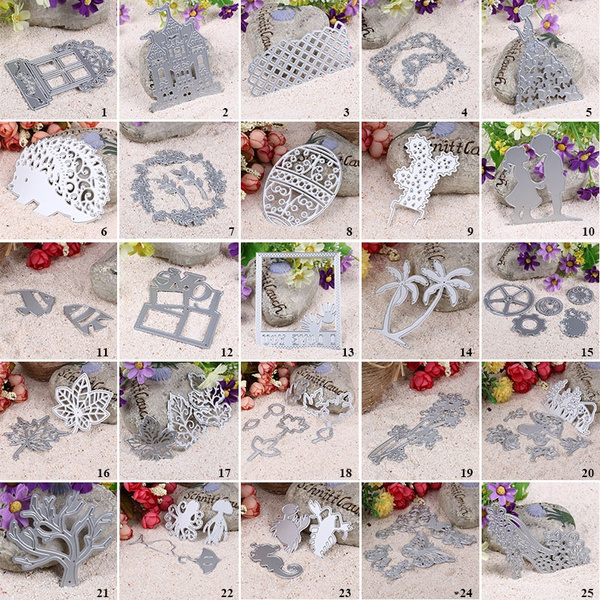 leaf Metal Cutting Dies Scrapbook Embossed Paper Card Decor Album Stencils DIY